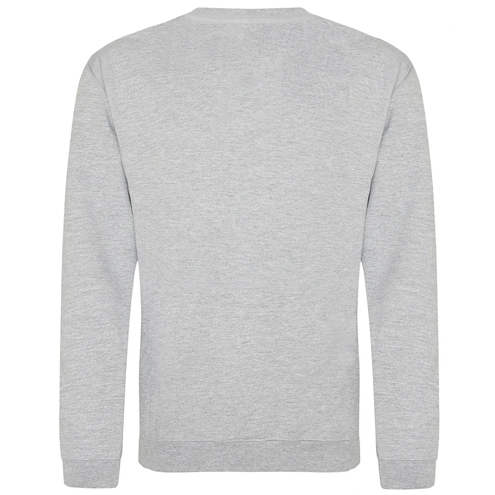 Essentials Collection hoodie – grey men's hoodie with black Essentials Collection letters and Players Couture logo on the
