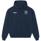 Heinz Rummenigge Logo Players Couture Men's Casual Hoodie Navy