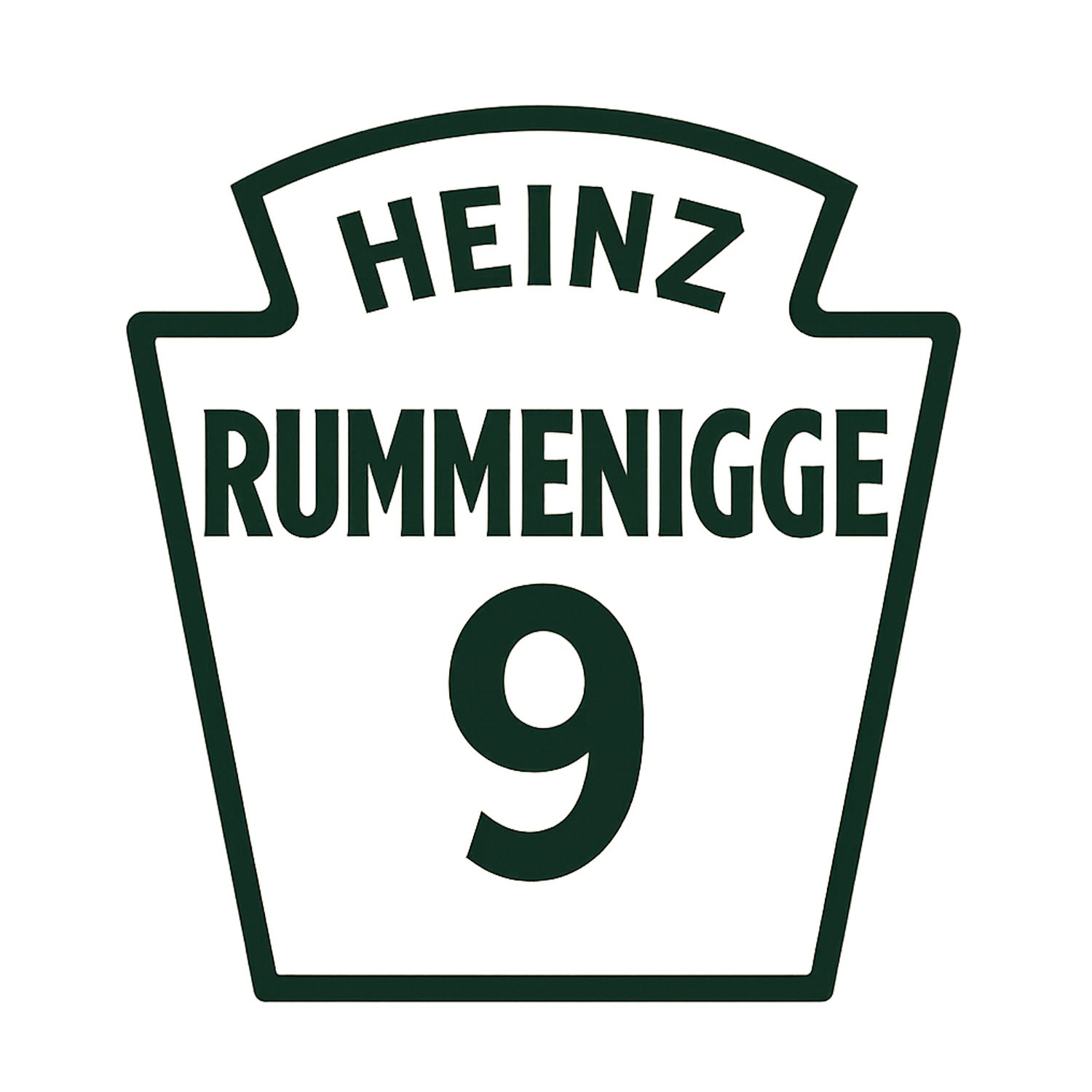 Heinz Rummenigge Logo Players Couture Men's Casual Hoodie