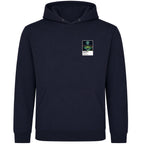 Henrik Larsson Celtic Icons in Lights Frame Men's Hoodie in Navy