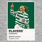 Henrik Larsson Celtic Icon Frame — Gray