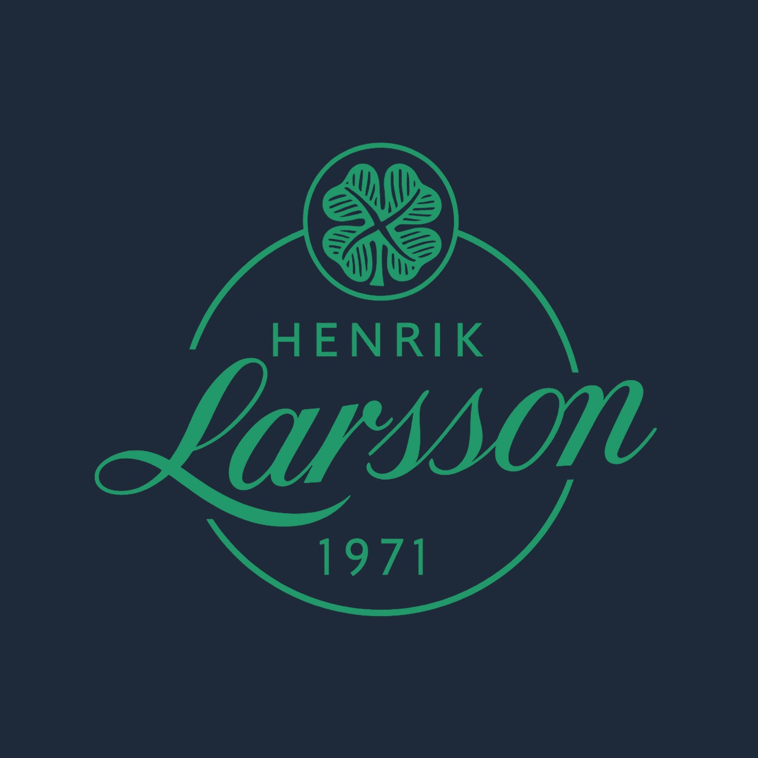 Henrik Larsson Logo Players Couture Mens T-Shirt