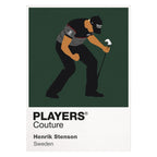 Henrik Stenson Golf Icon Frame Men's Polo Shirt
