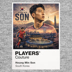 Heung Min Son South Korea Atlas Frame artwork by Players Couture