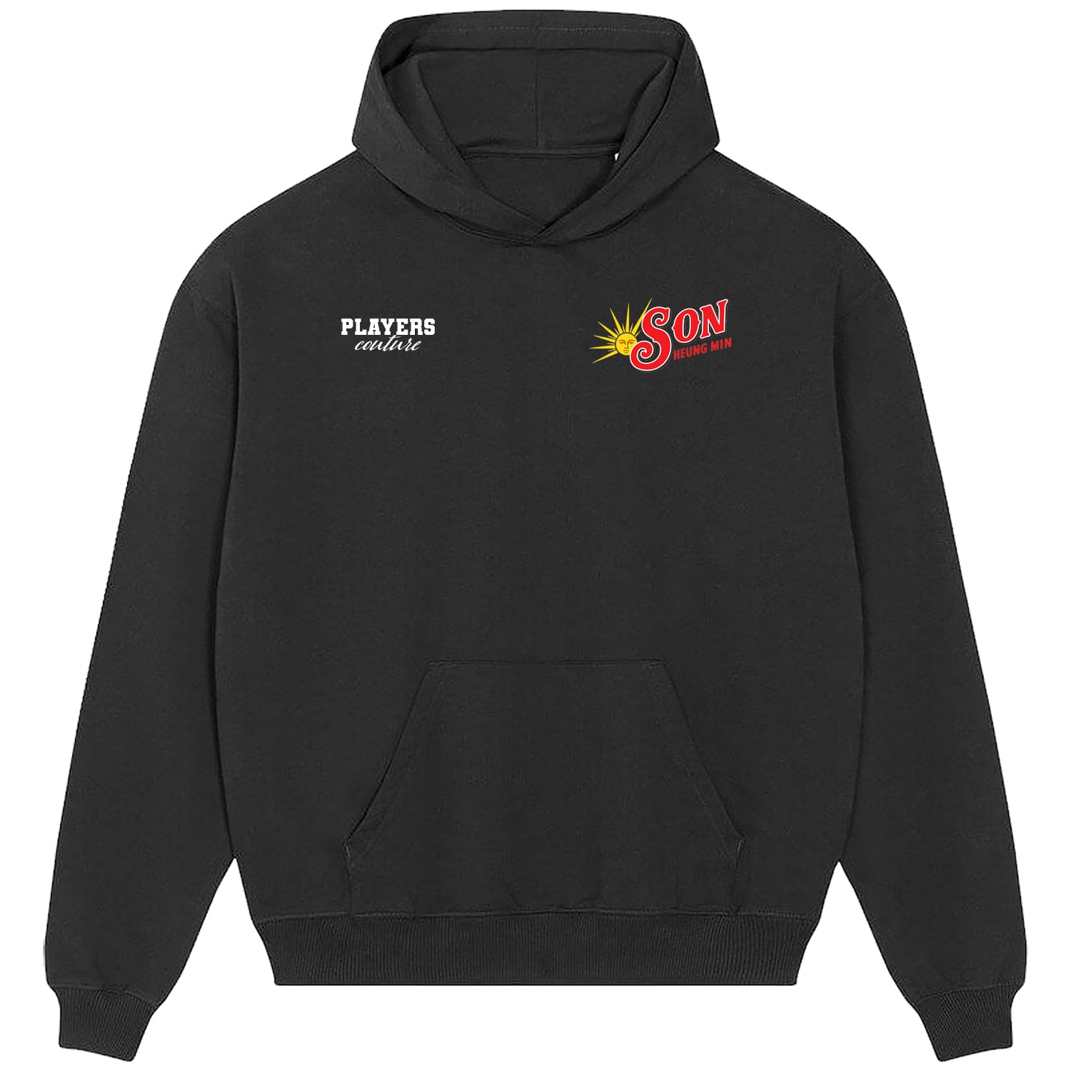 Heung Min Son Logo Players Couture Men's Casual Hoodie Black