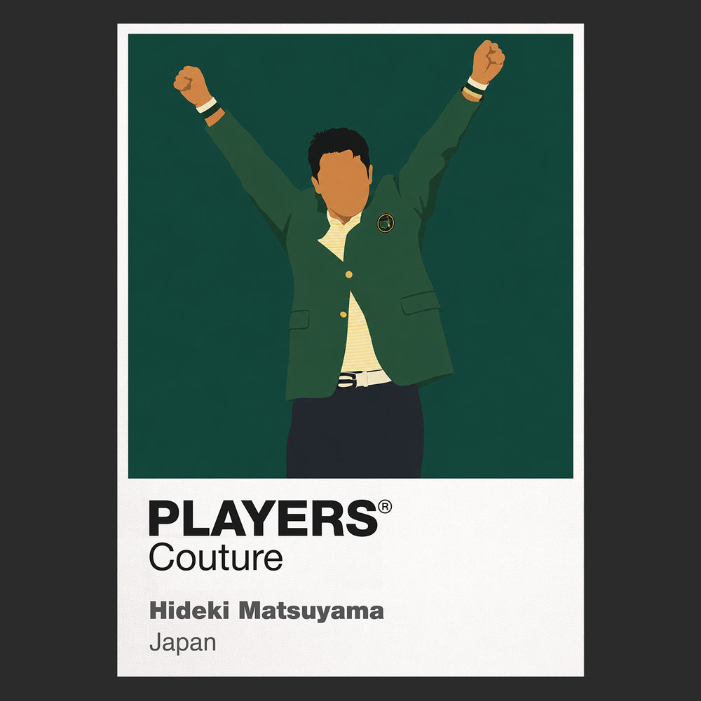 Hideki Matsuyama Golf Icon Frame Men's Hoodie