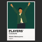 Hideki Matsuyama Golf Icon Frame Men's Polo Shirt