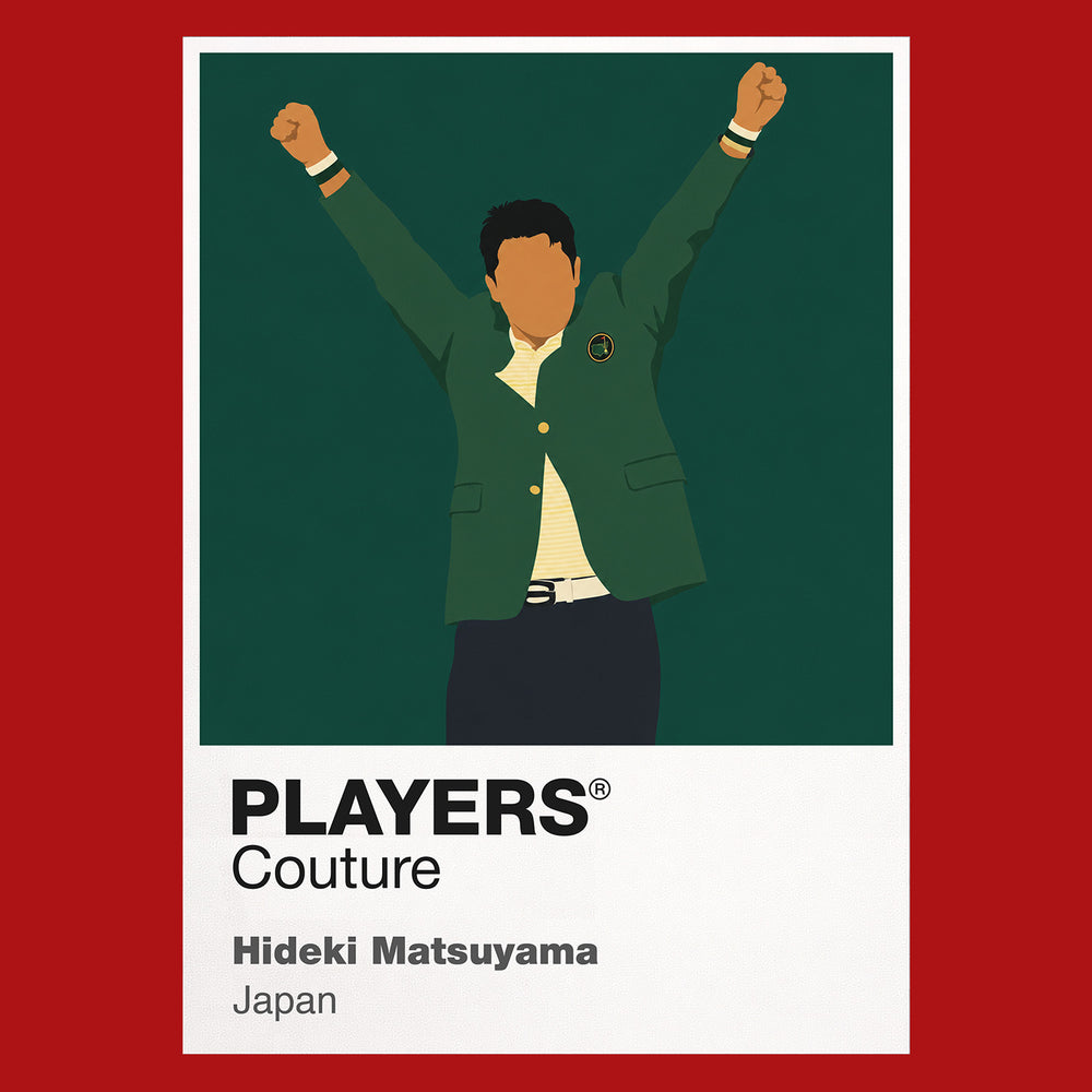 Hideki Matsuyama Golf Icon Frame Men's Hoodie