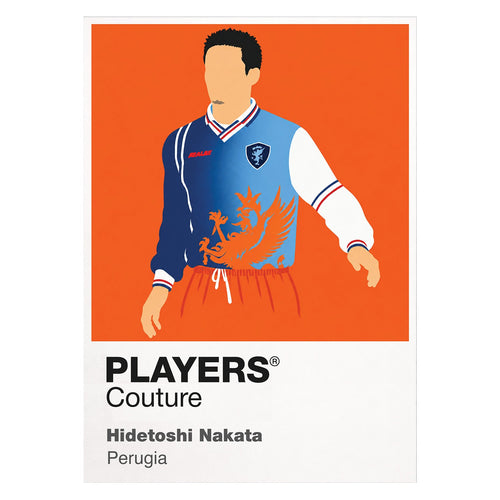 Hidetoshi Nakata Perugia Icon Frame artwork on white