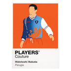 Hidetoshi Nakata Perugia Icon Frame artwork on white