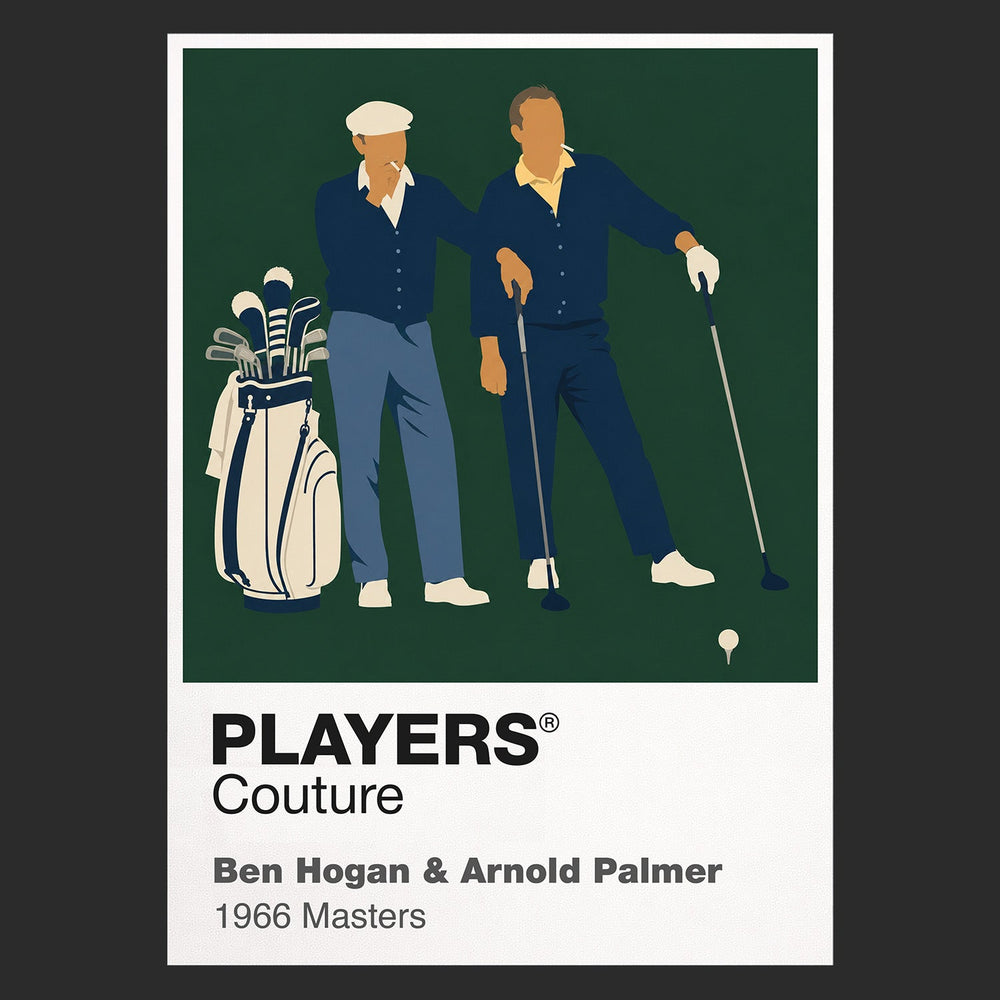 Ben Hogan & Arnold Palmer Golf Icon Frame Men's Polo Shirt