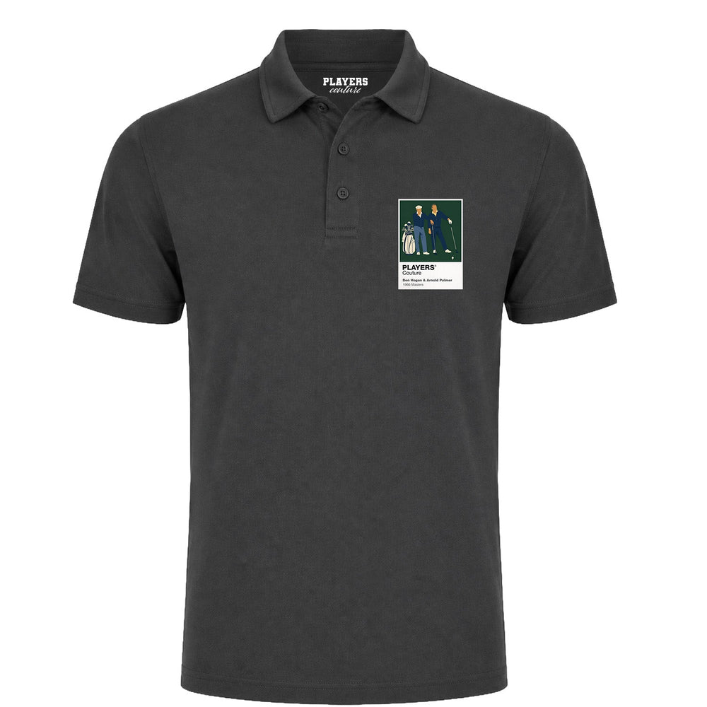 Ben Hogan & Arnold Palmer Golf Icon Frame Men's Polo Shirt - Gray