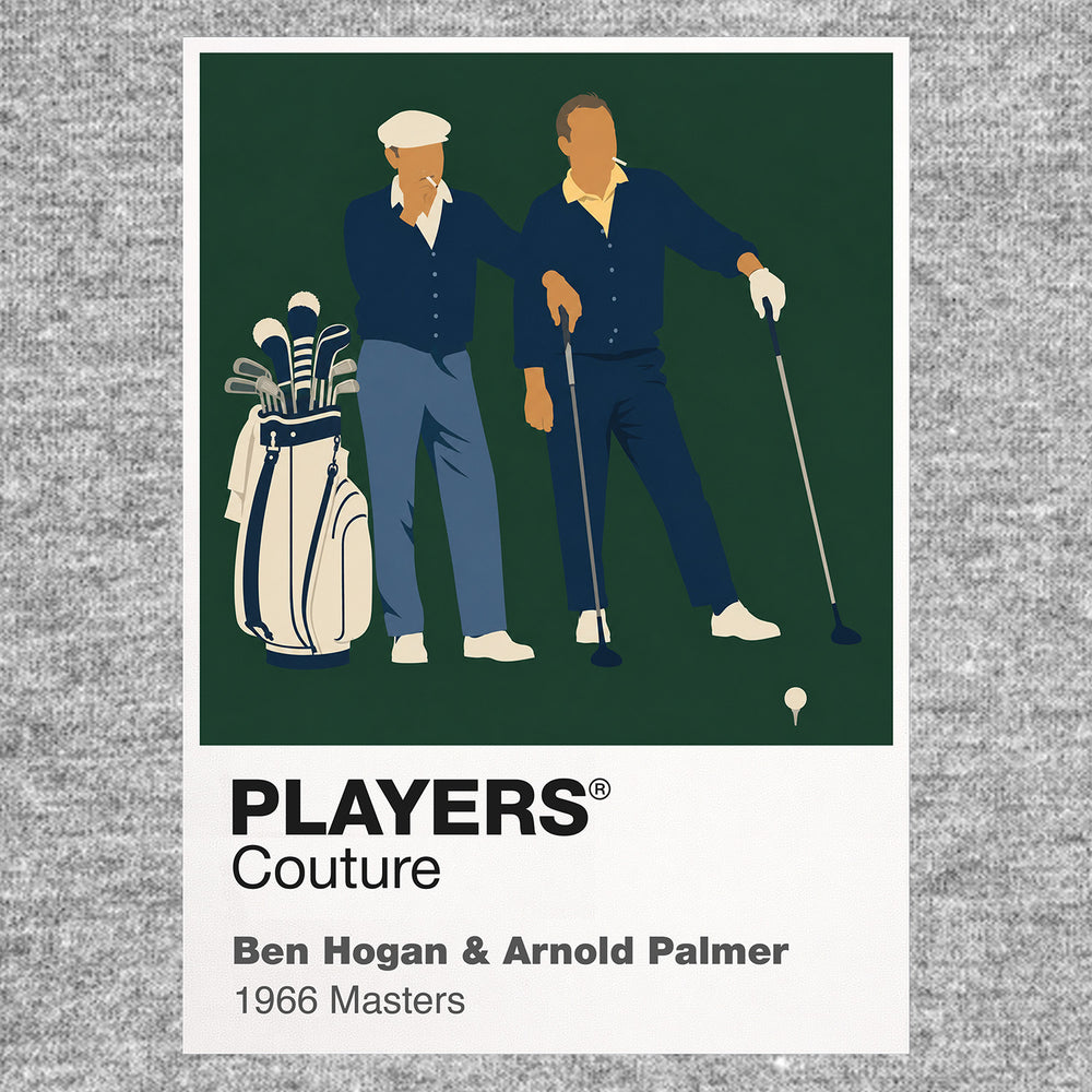 Hogan and Palmer Golf Icon Frame Men's Hoodie