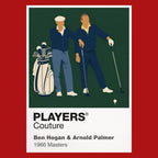 Ben Hogan & Arnold Palmer Golf Icon Frame Men's Polo Shirt