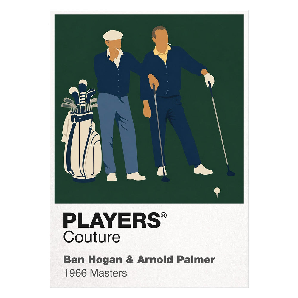 Ben Hogan & Arnold Palmer Golf Icon Frame Men's Polo Shirt