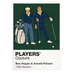 Ben Hogan & Arnold Palmer Golf Icon Frame Men's Polo Shirt