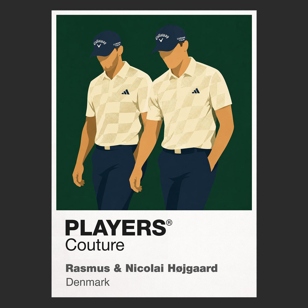 Hojgaard Brothers Golf Icon Frame Men's Polo Shirt