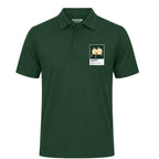 Hojgaard Brothers Golf Icon Frame Men's Polo Shirt - Bottle Green