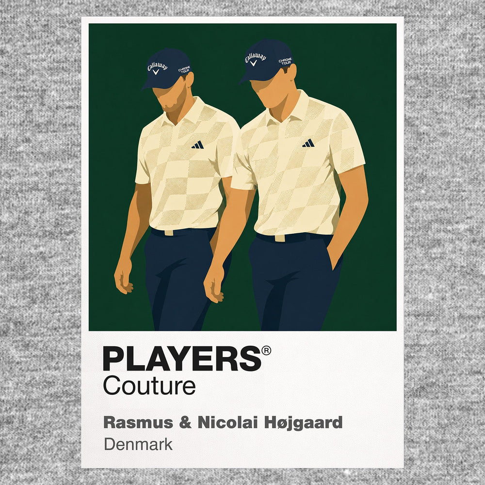 Hojgaard Brothers Golf Icon Frame Men's Polo Shirt