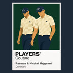 Hojgaard Brothers Golf Icon Frame Men's Polo Shirt