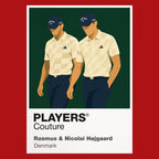 Hojgaard Brothers Golf Icon Frame Men's Polo Shirt