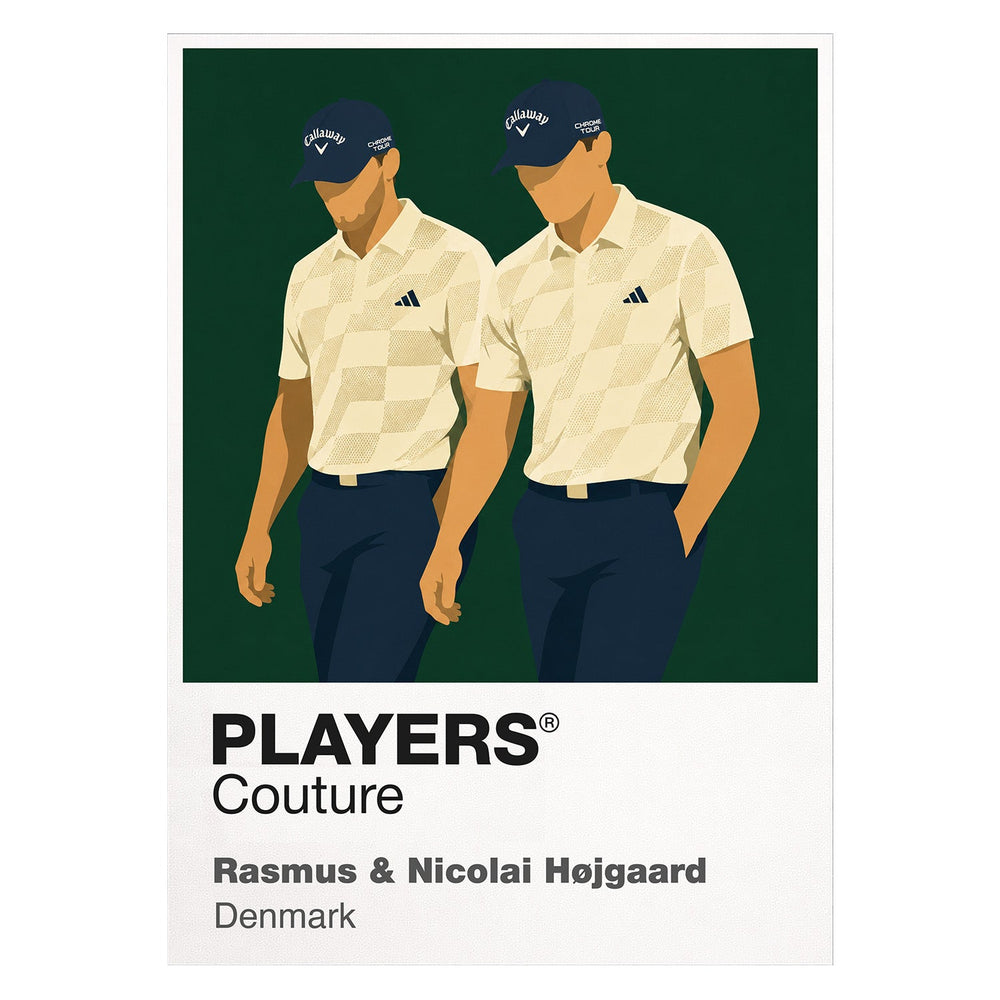 Hojgaard Brothers Golf Icon Frame Men's Polo Shirt