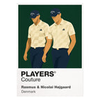 Hojgaard Brothers Golf Icon Frame Men's Polo Shirt