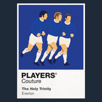 Holy Trinity Everton Icon Frame Men's Hoodie — Navy Artwork