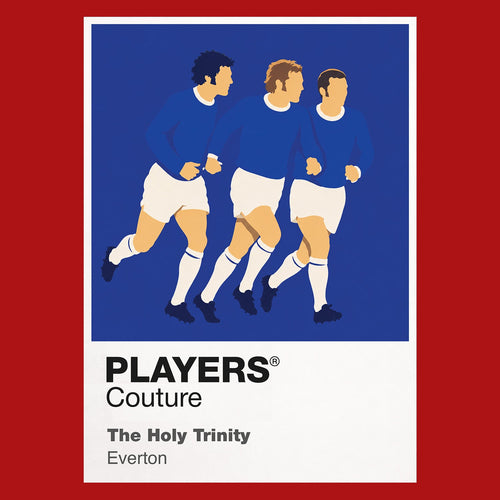 Holy Trinity Everton Icon Frame Men's Hoodie — Red Artwork