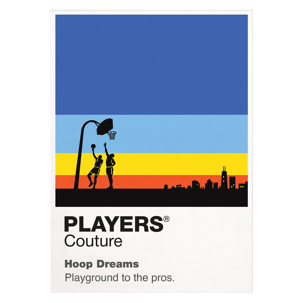 Hoop Dreams William Gates and Arthur Agee on Chicago basketball courts pursuing the same professional dream through different pressures Icon Frame artwork on white