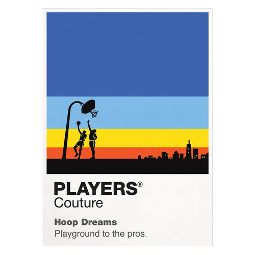 Hoop Dreams William Gates and Arthur Agee on Chicago basketball courts pursuing the same professional dream through different pressures Icon Frame artwork on white