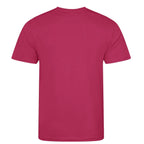 Essentials Collection t-shirt – pink men's t-shirt with black Essentials Collection letters and Players Couture logo on the