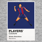 Hristo Stoichkov Barcelona Icon Frame — Gray