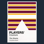 Huddersfield Giants Classic Rugby League Shirt Colours Frame Men's T-Shirt