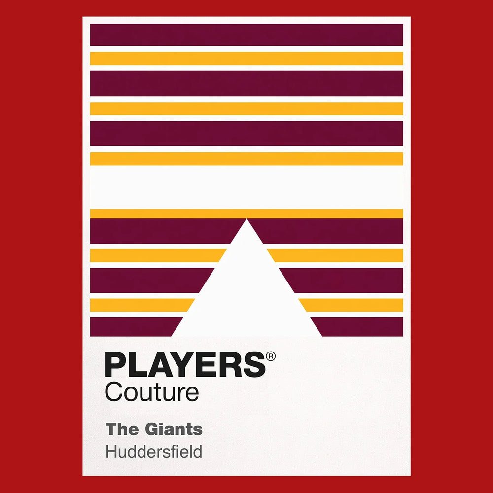 Huddersfield Giants Classic Rugby League Shirt Colours Frame Men's T-Shirt