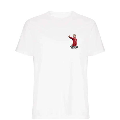 Hugo Ekitike t-shirt – black men's t-shirt featuring the Hugo Ekitike Players Couture logo