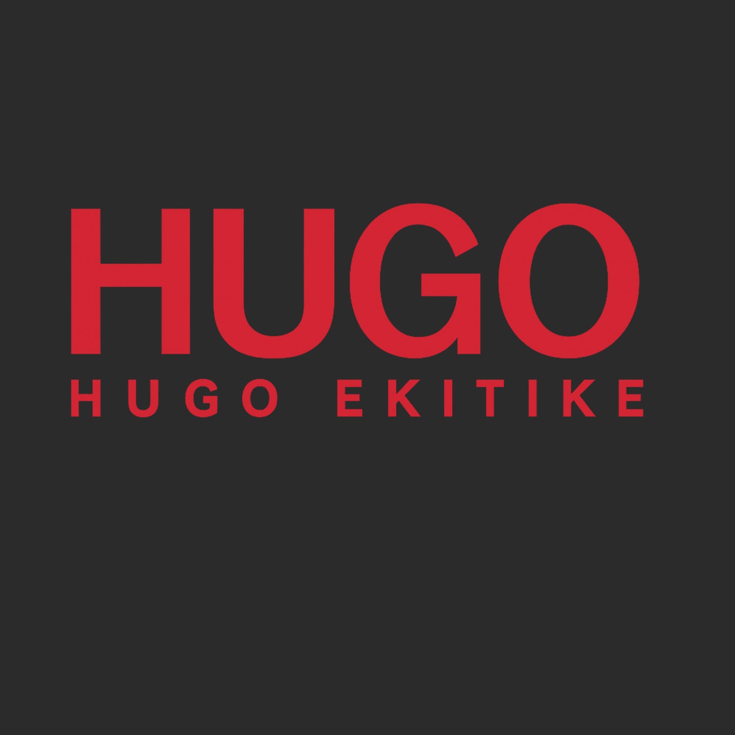 Hugo Ekitike Logo Players Couture Mens T-Shirt