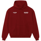 Hugo Rodallega hoodie – red men's hoodie featuring the Hugo Rodallega Players Couture logo