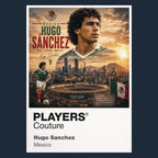 Hugo Sanchez Mexico Atlas Frame artwork by Players Couture