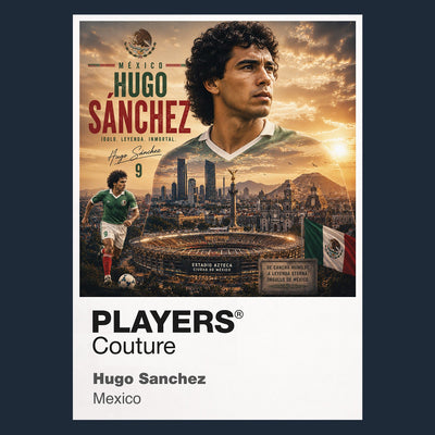 Hugo Sanchez Mexico Atlas Frame artwork by Players Couture