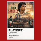 Hugo Sanchez Mexico Atlas Frame artwork by Players Couture