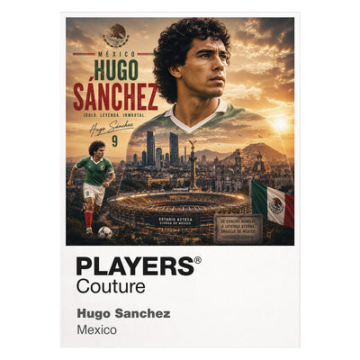 Hugo Sanchez Mexico Atlas Frame artwork by Players Couture