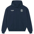 Hulk Hogan hoodie – navy men's hoodie featuring the Hulk Hogan Players Couture logo