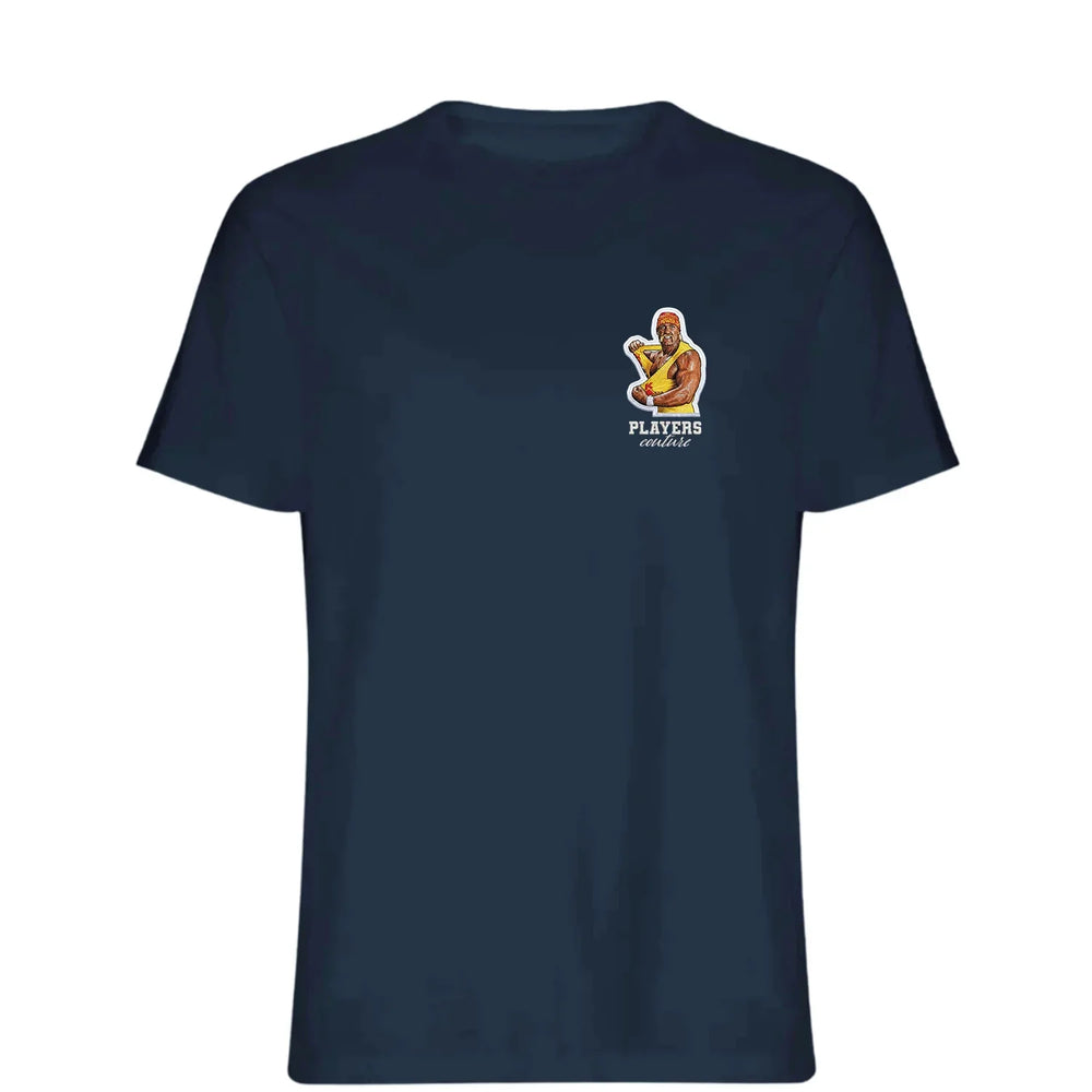 Hulk Hogan t-shirt – white men's t-shirt featuring the Hulk Hogan Players Couture logo