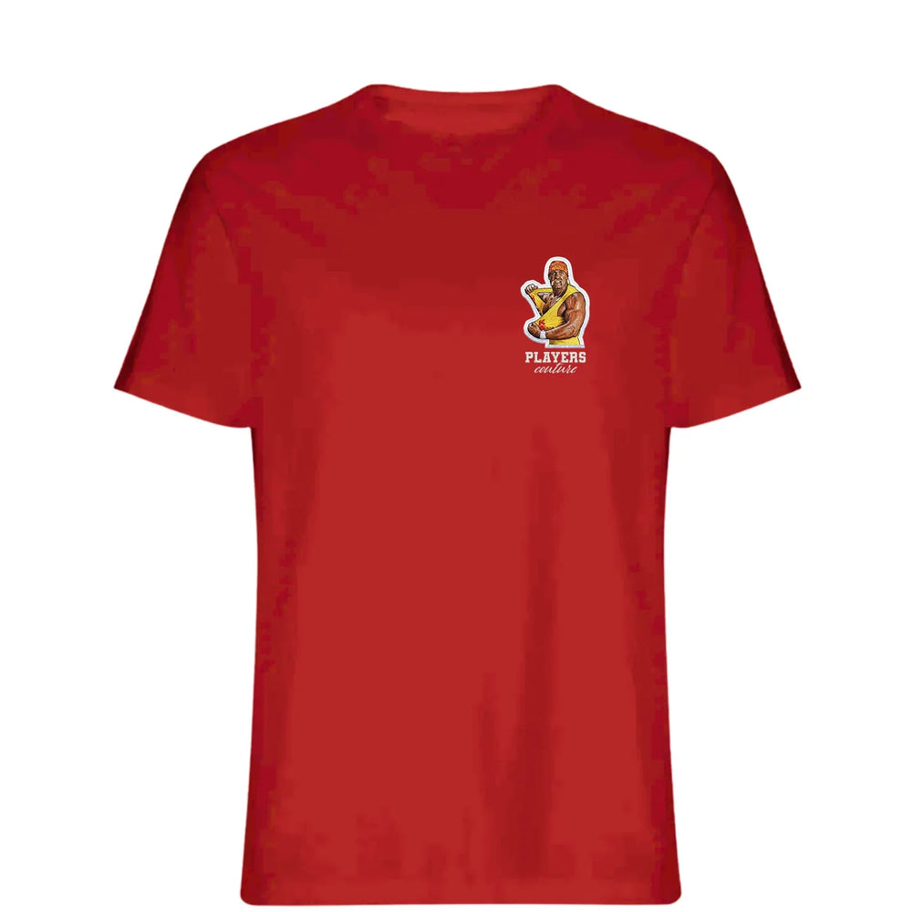 Hulk Hogan t-shirt – white men's t-shirt featuring the Hulk Hogan Players Couture logo