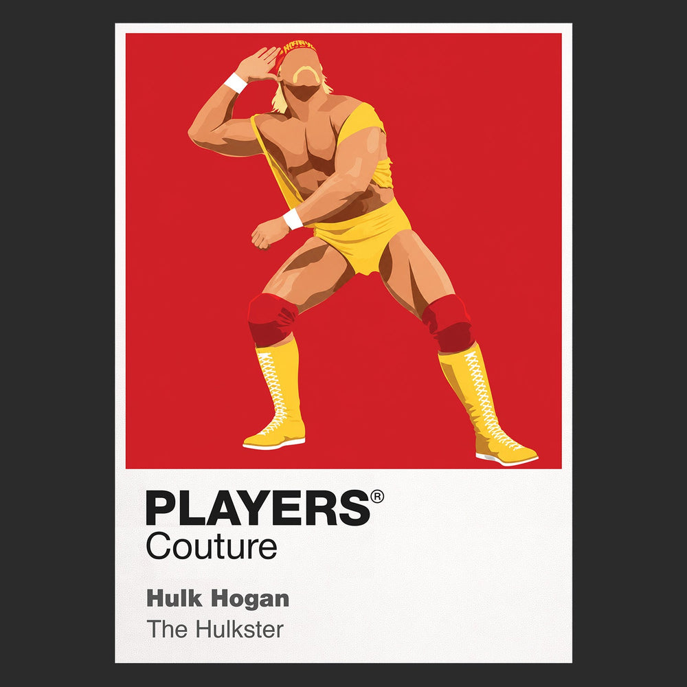 Hulk Hogan Wrestling Icon Frame Men's Hoodie