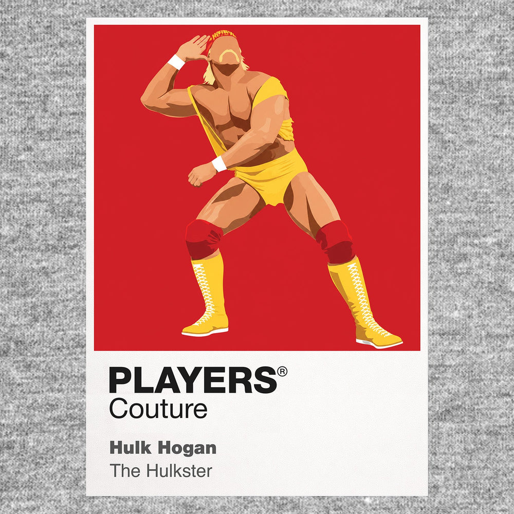 Hulk Hogan Wrestling Icon Frame Men's Hoodie