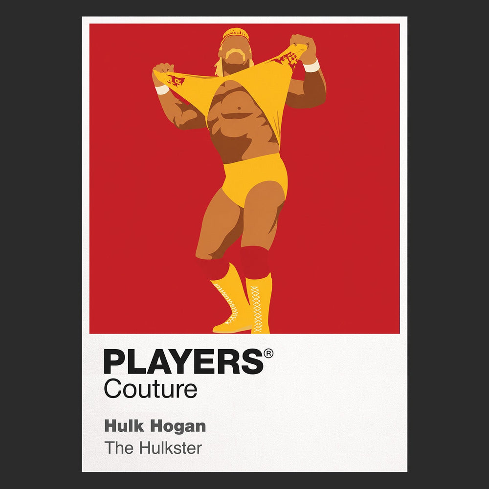 Hulk Hogan 2 Wrestling Icon Frame Men's Hoodie