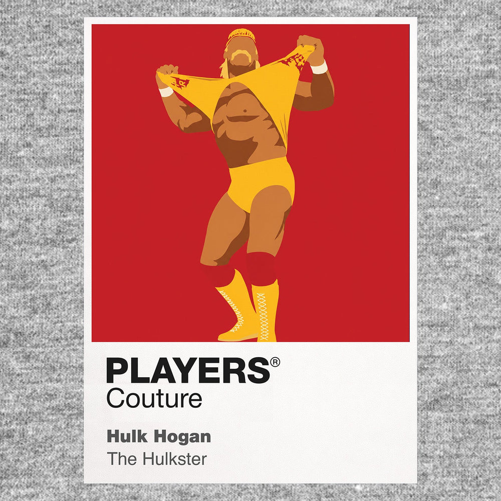 Hulk Hogan 2 Wrestling Icon Frame Men's Hoodie