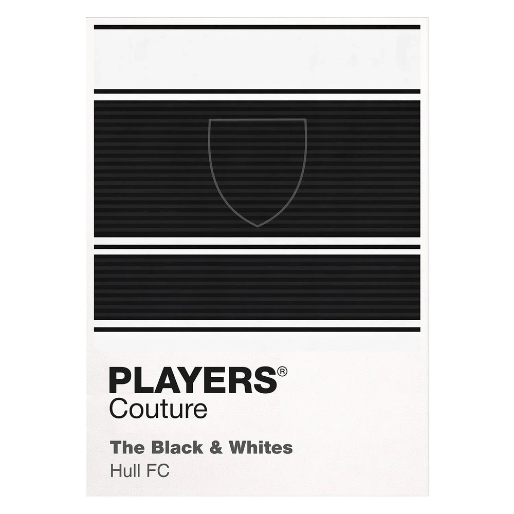 Hull FC Classic Rugby League Shirt Colours Frame Men's T-Shirt